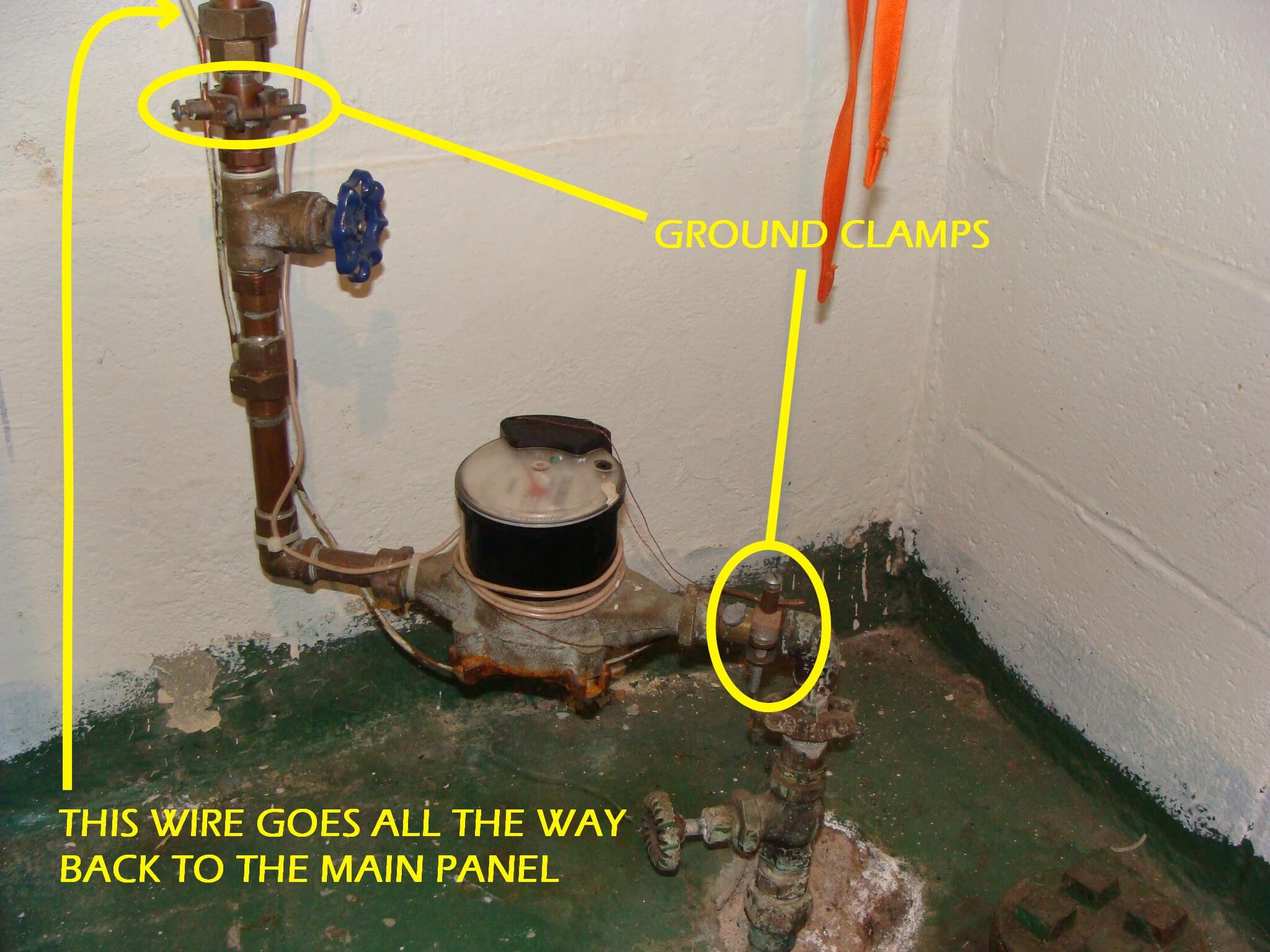 A Missing Jumper Wire At The Water Meter