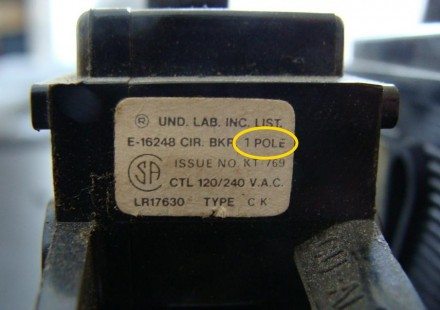 Single Pole Label
