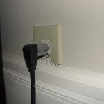 Covered outlet
