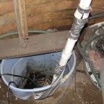 Garbage can sump basket