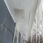 Ice filled soffit