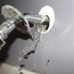 Water Behind Escutcheon