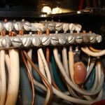 Scorched aluminum conductor