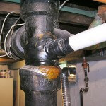 Improper drain repairs 3