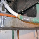 Improper drain repairs