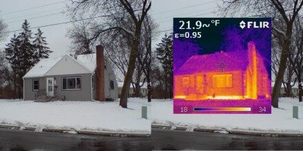 Heat loss at rim joist