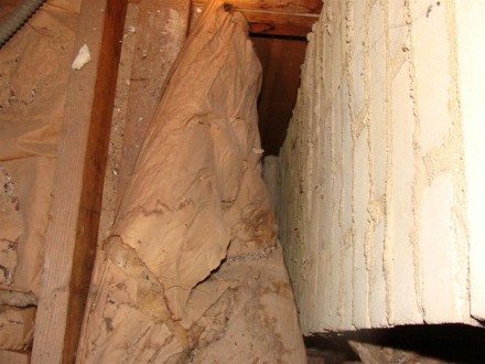 attic bypass around chimney