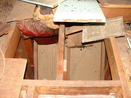 attic bypass over stairway