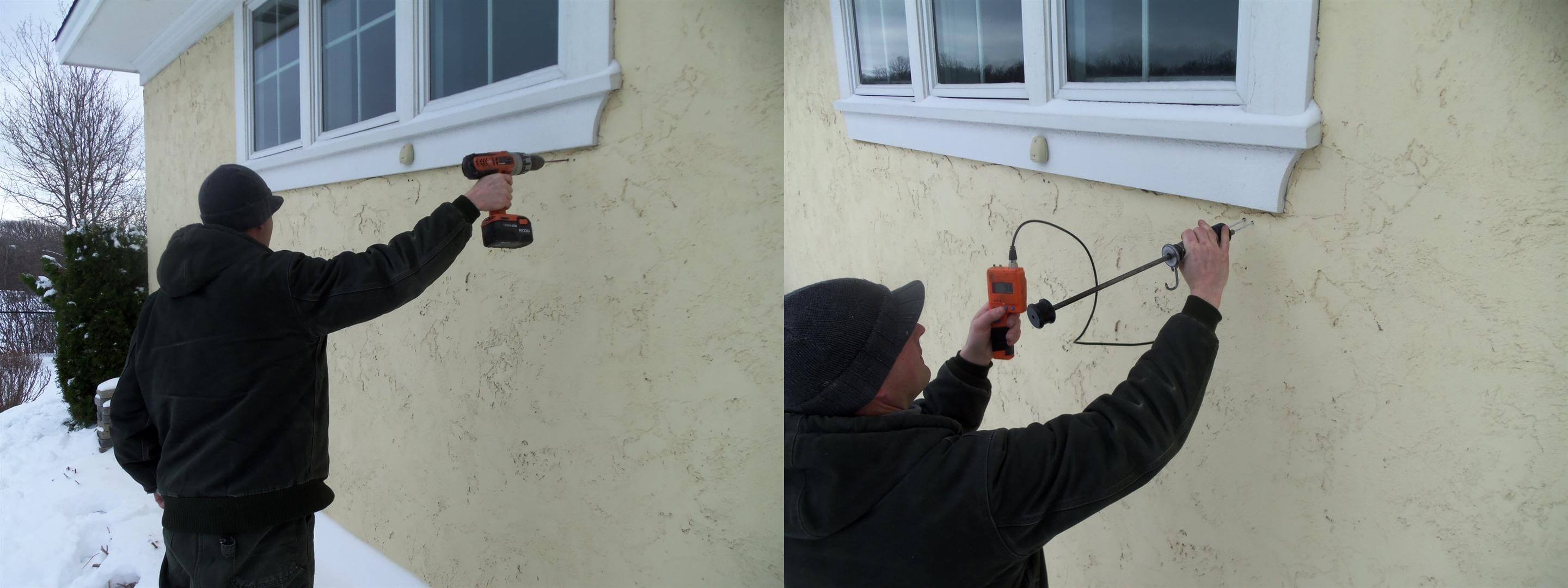 installing ring camera on stucco