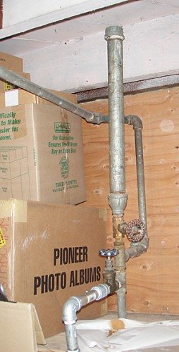 Primitive water hammer arrester