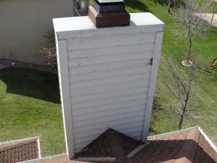 Rotted chimney 1 Rotted chimney 1