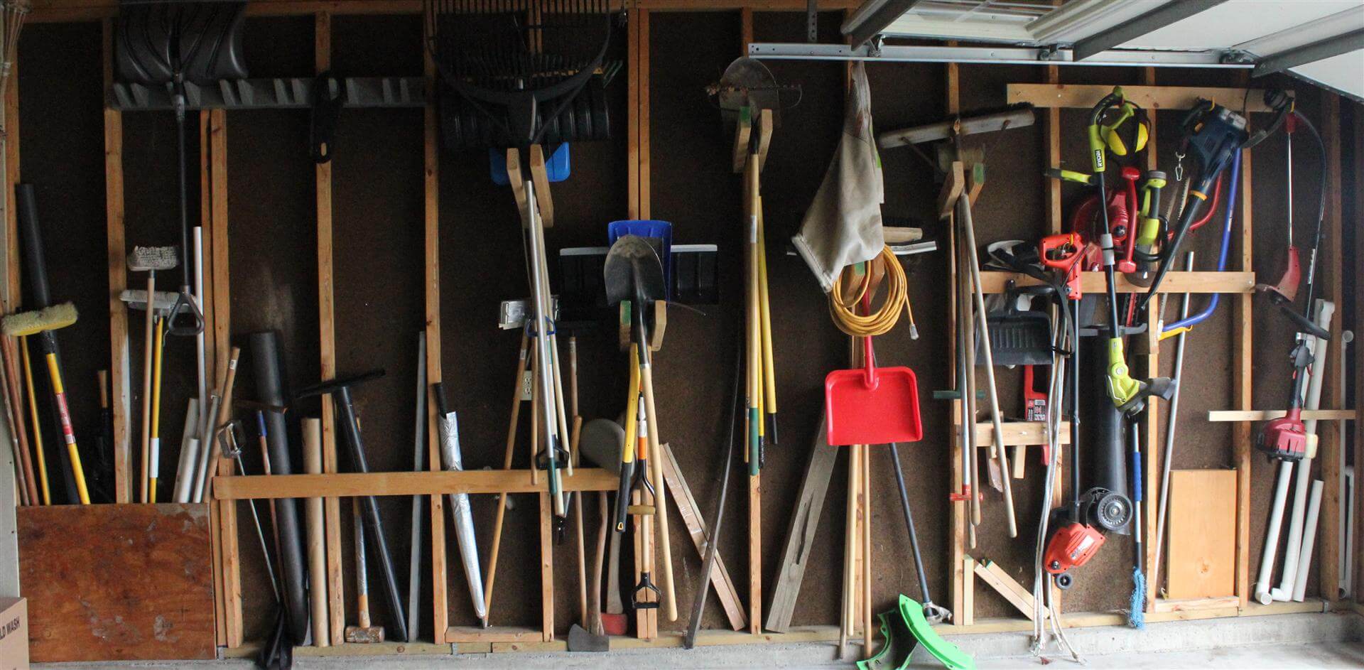 peg board with storage!!!!!!  Pegboard storage, Garage storage