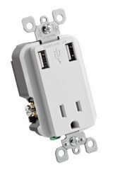 USB Outlet Outlet with two USB ports | Construction Pro Tips