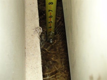 Water in duct 2