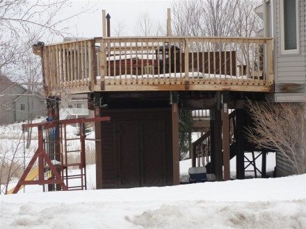 Frost Heave at Deck 2