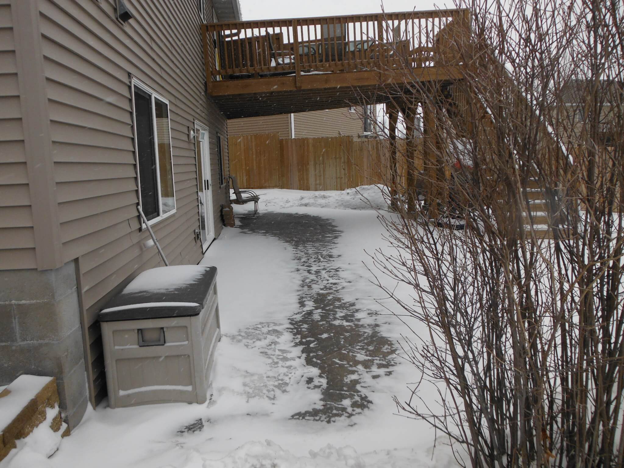 Frost heaved decks in Minnesota, HomesMSP