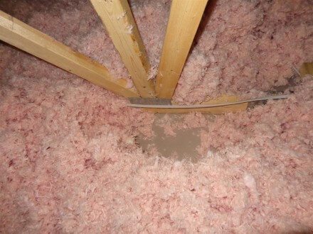 Attic - insulation void