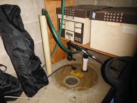 Sump Pump to sanitary sewer