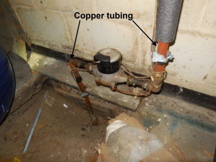 Copper tubing