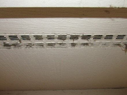 Dirty Soffit Vent