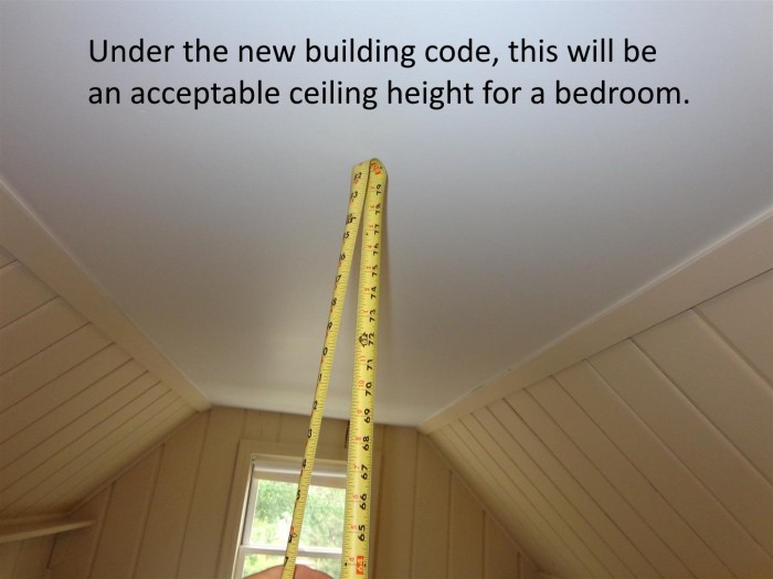 Bedroom Ceiling Height