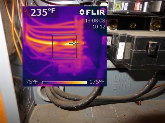 Overheated Neutral Wire