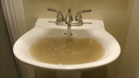 2 - overflowing sink