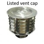 Listed Vent Cap