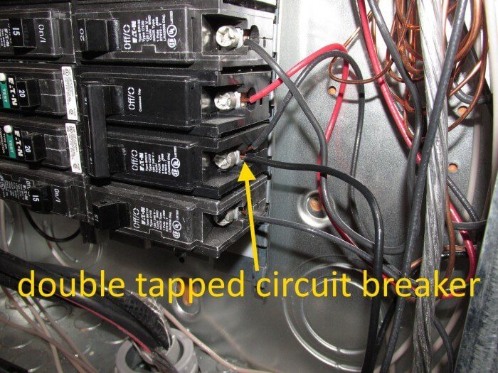 Electrical - Double Tapped Circuit Breaker