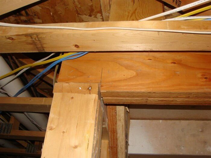 Framing - notched beam