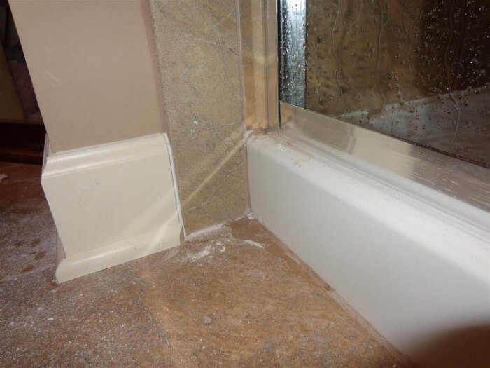 Plumbing - leaking shower